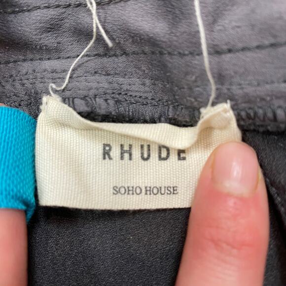 Rare Rhude Ssense Exclusive Black Soho House RH Robe Men's Small - Picture 6 of 11